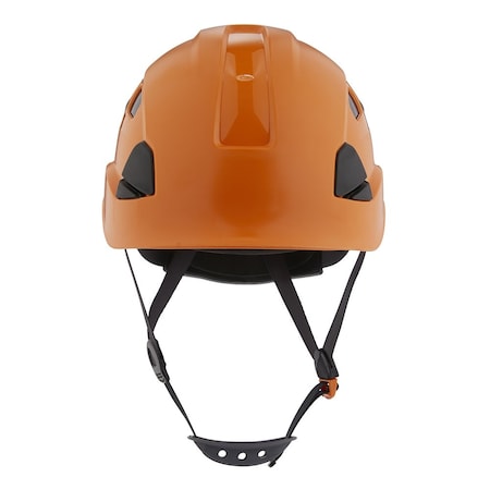 Jackson Safety Climbing Inspired Hard Hat, ABS, 6 Point Ratcheting, Orange 20923